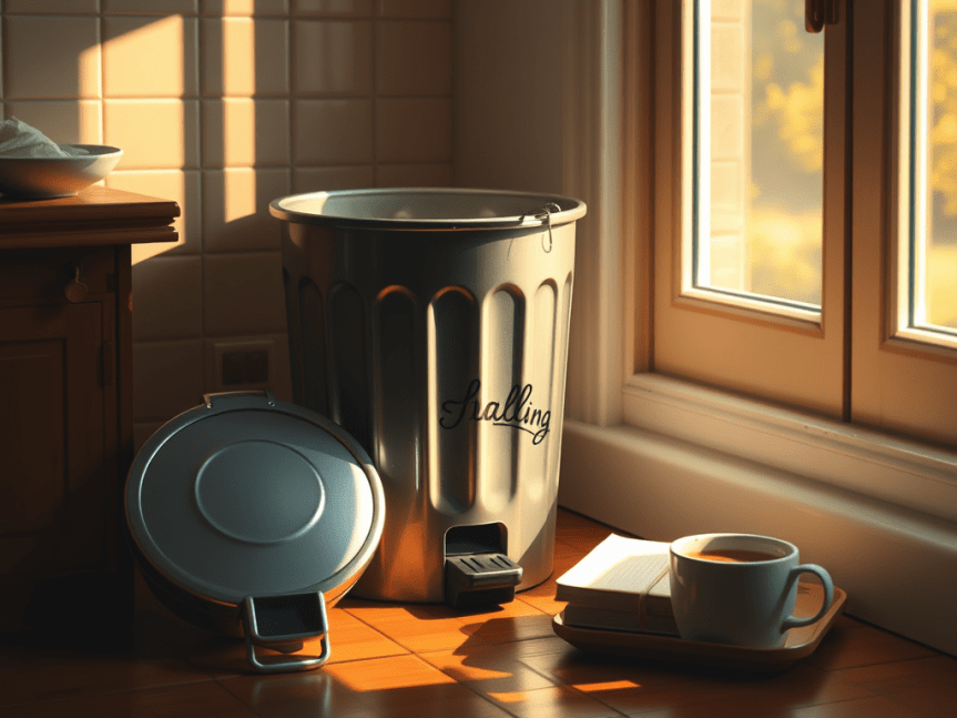 Mindfulness Lessons from a Broken Trash&nbsp;Can